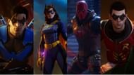 The four protagonists of Gotham Knights (image via WB Games)